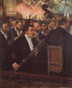 Edgar Degas The Opera Orchestra USA oil painting reproduction